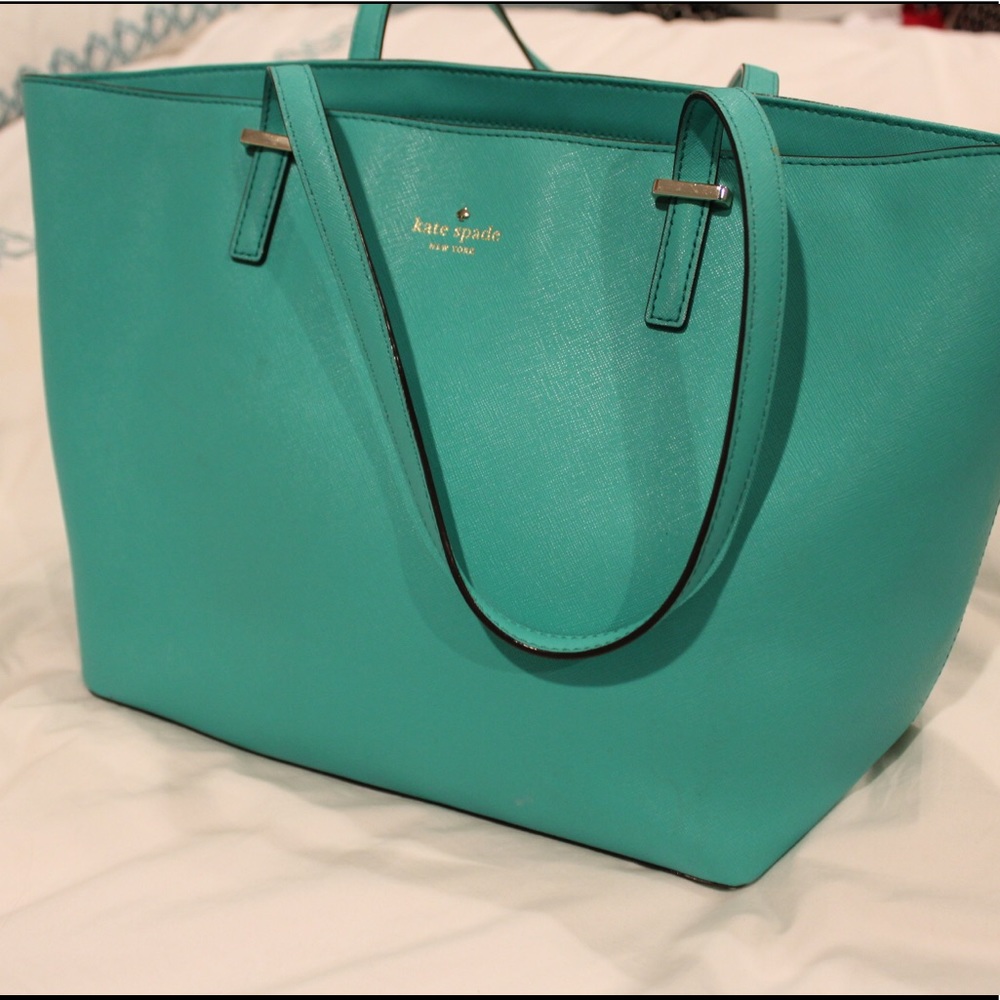 Green Kate Spade Tote